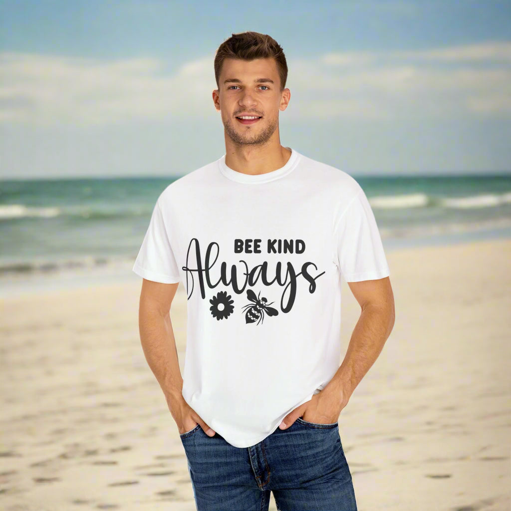Bee Kind Unisex T-shirt, Positive Vibe Tee, Cute Gift for Her, Nature Lover's Apparel, Comfort Wear for Any Occasion
