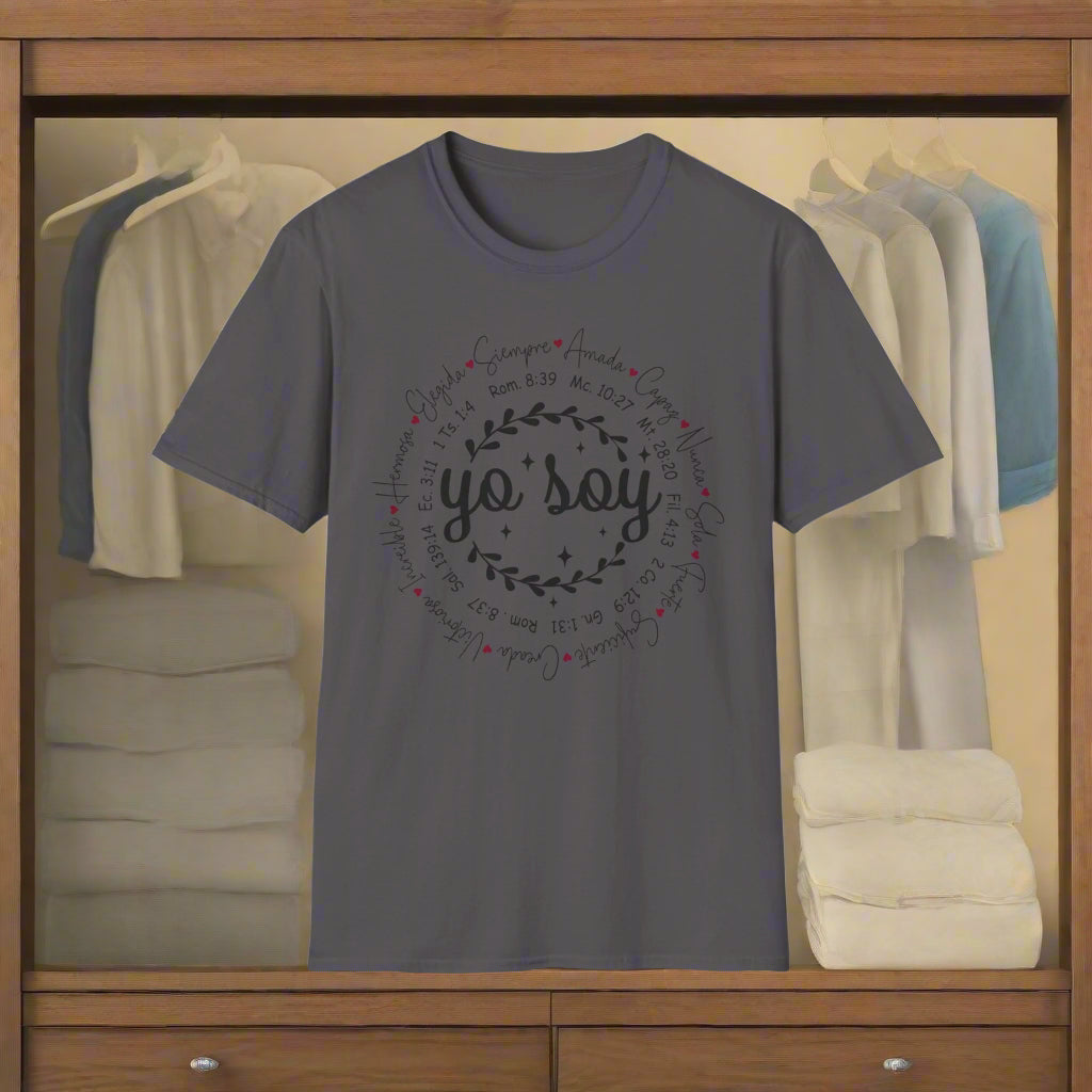 Camiseta con cita inspiradora, camiseta unisex de estilo suave, camisa motivacional, regalo para amigos, ropa casual, moda de amor propio, regalo de cumpleaños