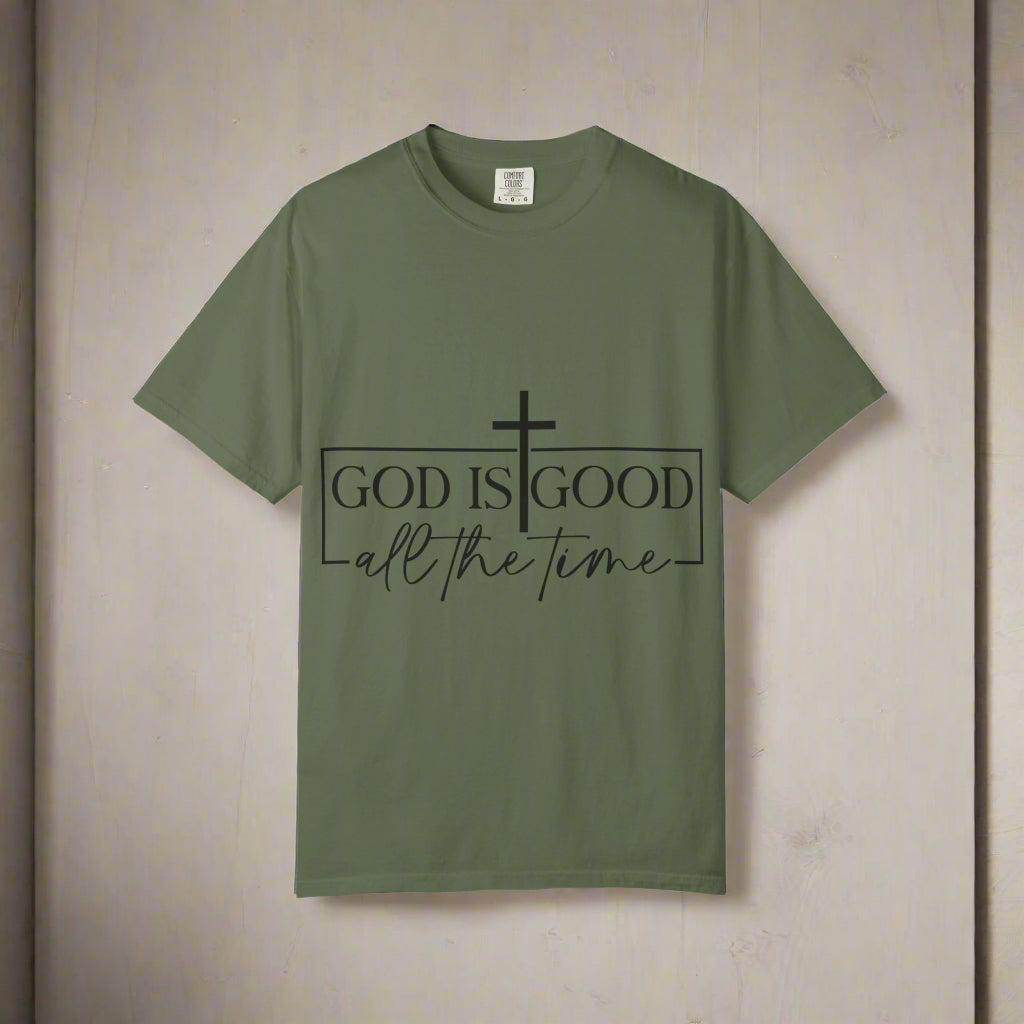Inspirational Graphic Tee - 'God is Good' Unisex T-shirt for Faith, Casual Wear, Gifts, Church Events, Everyday Comfort