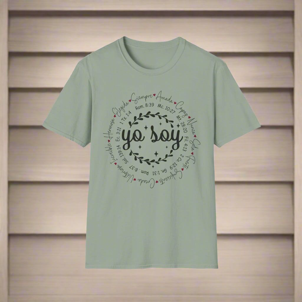Camiseta con cita inspiradora, camiseta unisex de estilo suave, camisa motivacional, regalo para amigos, ropa casual, moda de amor propio, regalo de cumpleaños