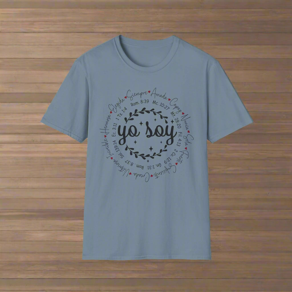 Camiseta con cita inspiradora, camiseta unisex de estilo suave, camisa motivacional, regalo para amigos, ropa casual, moda de amor propio, regalo de cumpleaños