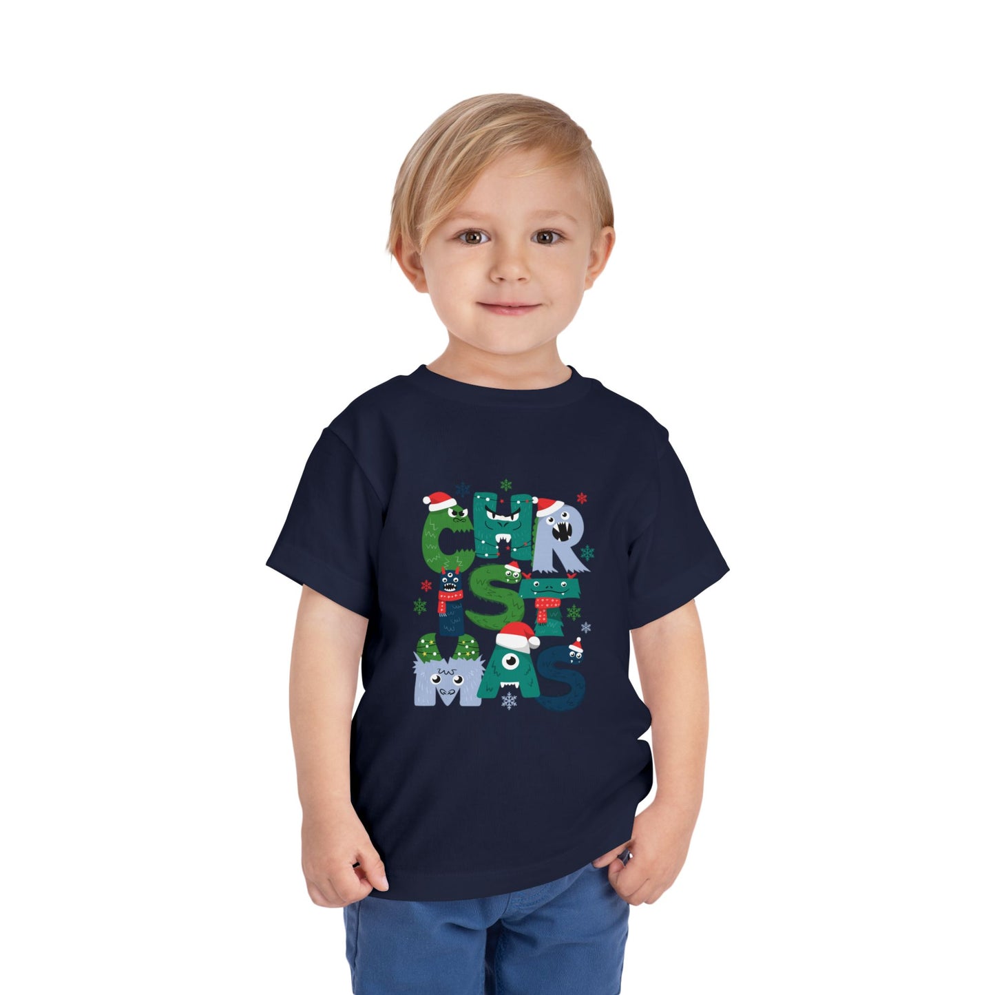 Cute Toddler Christmas Tee, Toddler Christmas Shirt, Holiday Outfit, Kids Christmas Apparel, Santa Tee, Winter Wear