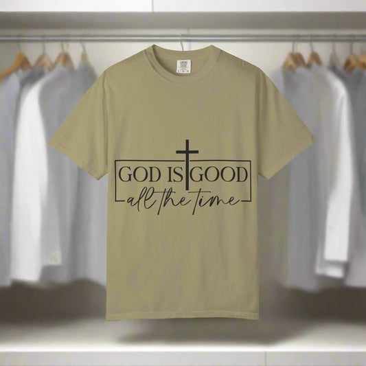 Inspirational Graphic Tee - 'God is Good' Unisex T-shirt for Faith, Casual Wear, Gifts, Church Events, Everyday Comfort