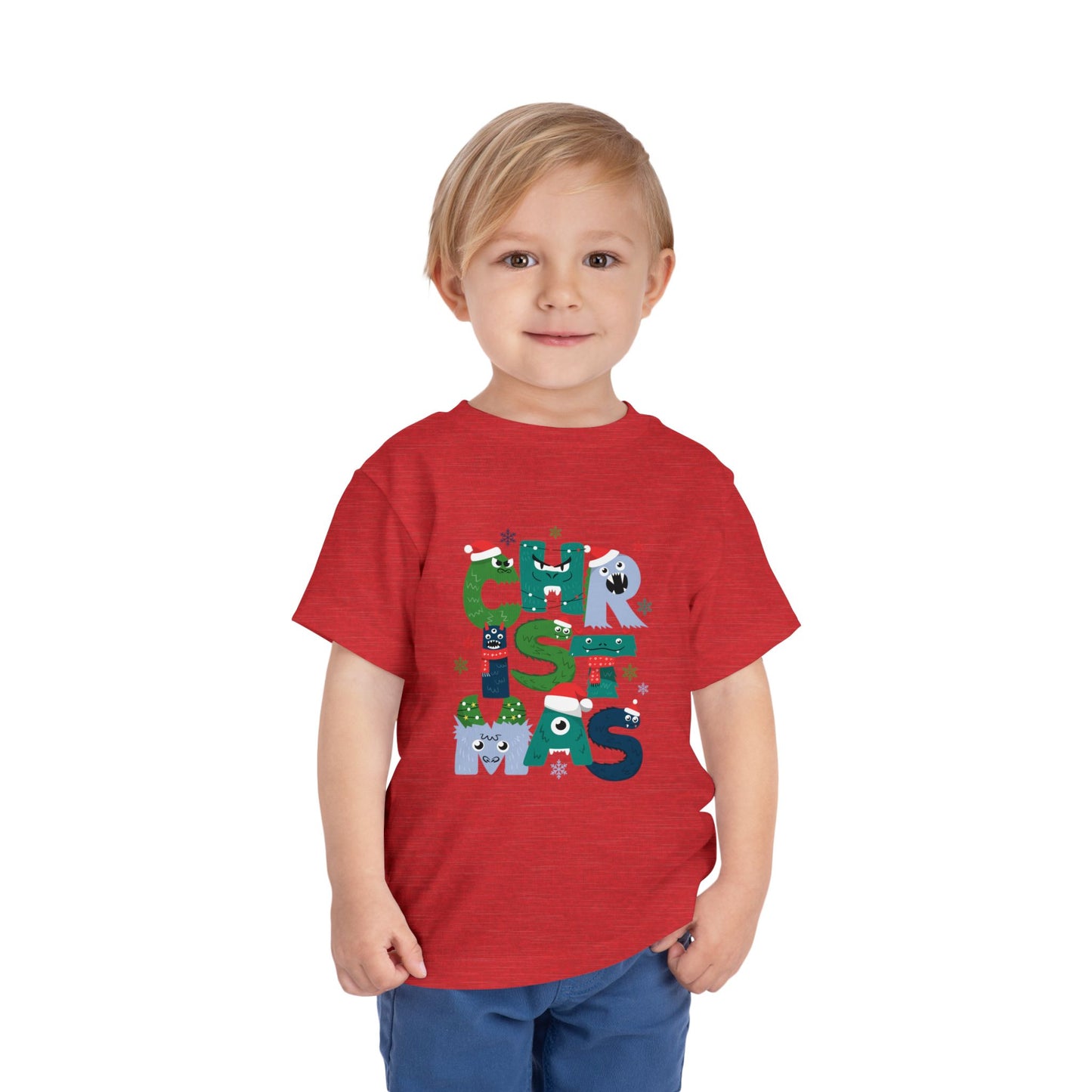 Cute Toddler Christmas Tee, Toddler Christmas Shirt, Holiday Outfit, Kids Christmas Apparel, Santa Tee, Winter Wear