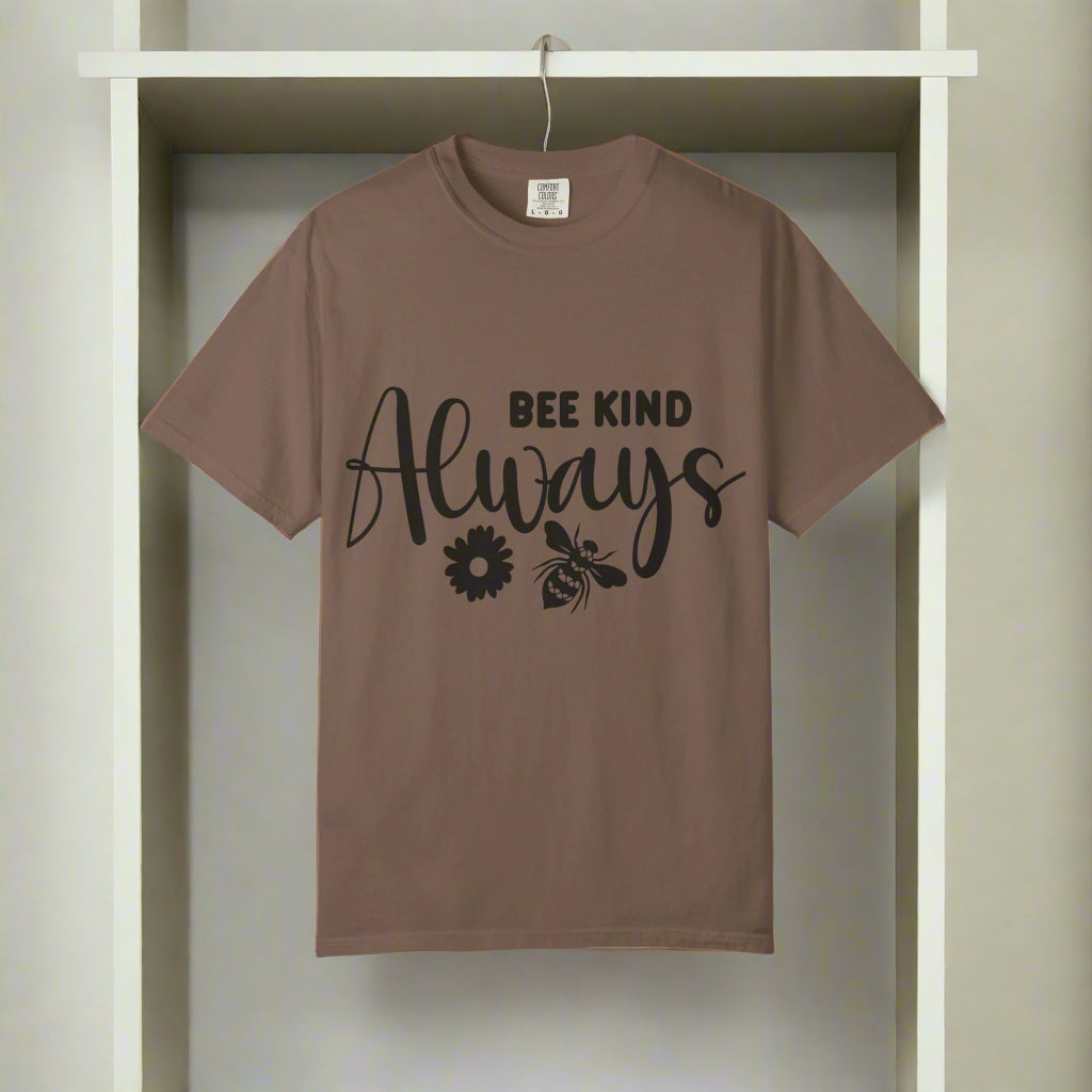 Bee Kind Unisex T-shirt, Positive Vibe Tee, Cute Gift for Her, Nature Lover's Apparel, Comfort Wear for Any Occasion