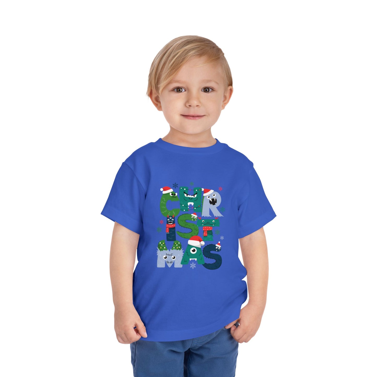Cute Toddler Christmas Tee, Toddler Christmas Shirt, Holiday Outfit, Kids Christmas Apparel, Santa Tee, Winter Wear