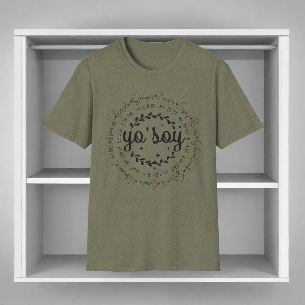 Camiseta con cita inspiradora, camiseta unisex de estilo suave, camisa motivacional, regalo para amigos, ropa casual, moda de amor propio, regalo de cumpleaños
