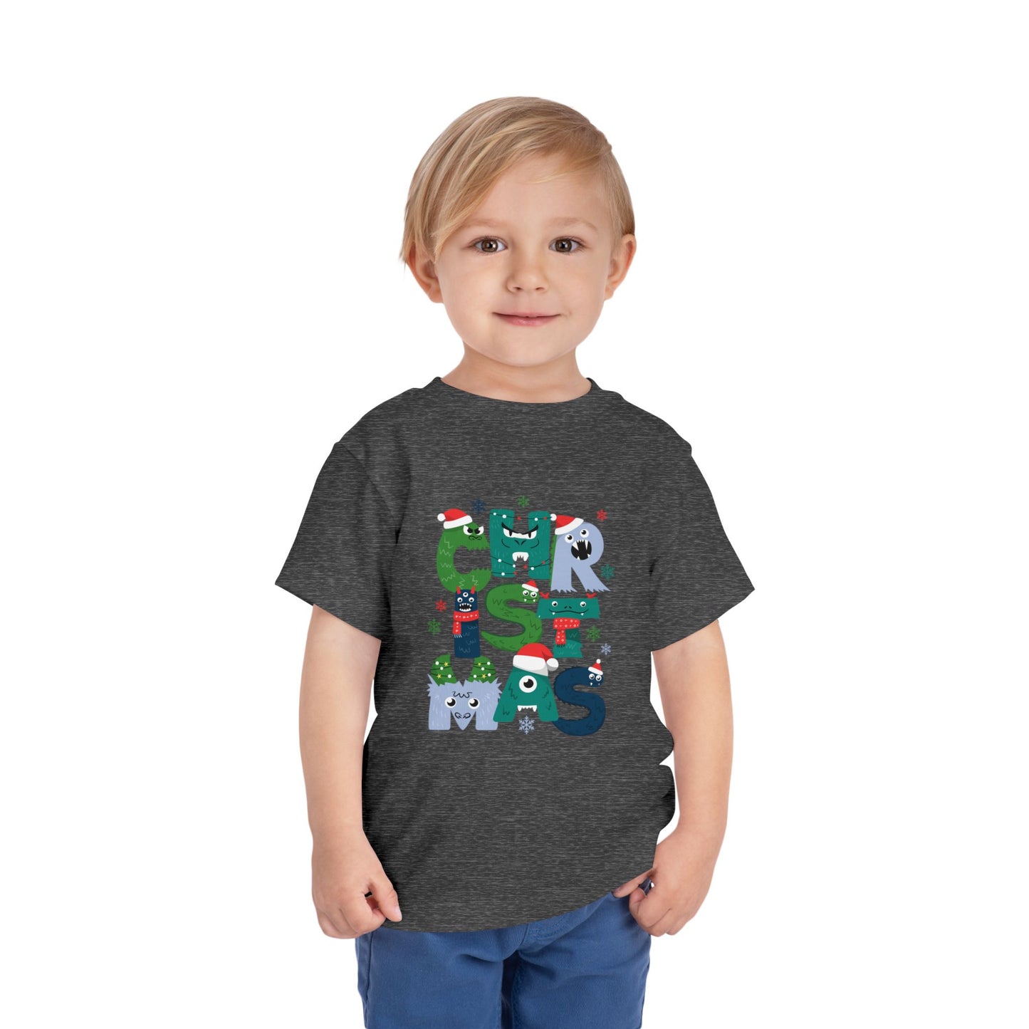 Cute Toddler Christmas Tee, Toddler Christmas Shirt, Holiday Outfit, Kids Christmas Apparel, Santa Tee, Winter Wear