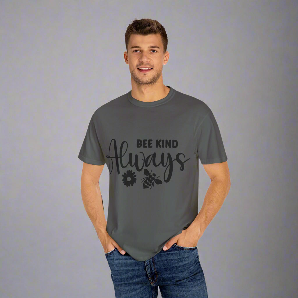 Bee Kind Unisex T-shirt, Positive Vibe Tee, Cute Gift for Her, Nature Lover's Apparel, Comfort Wear for Any Occasion