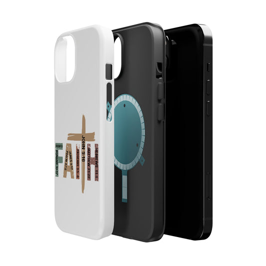 Faith-Inspired Magnetic Tough Cases for Daily Inspiration, Phone Cases, Motivational Gifts, Christian Accessories, Stylish Protectors