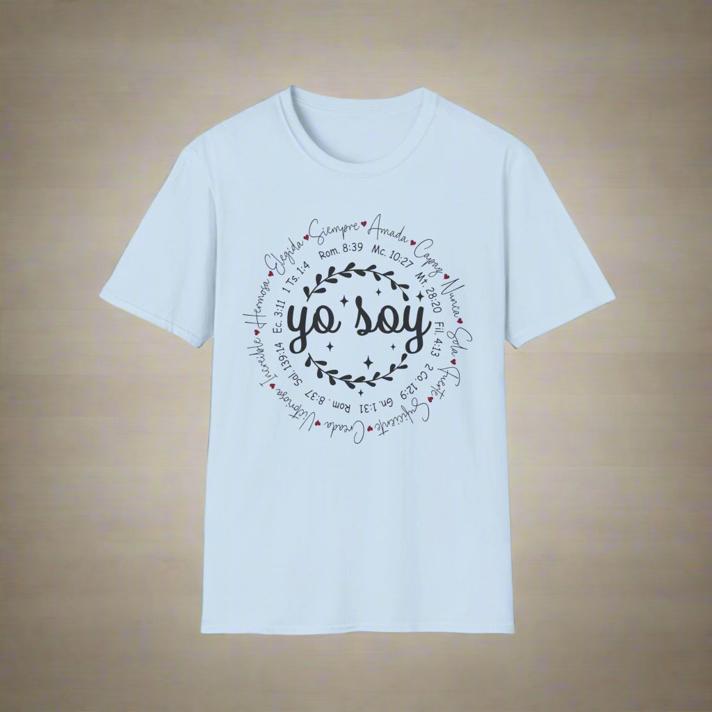 Camiseta con cita inspiradora, camiseta unisex de estilo suave, camisa motivacional, regalo para amigos, ropa casual, moda de amor propio, regalo de cumpleaños