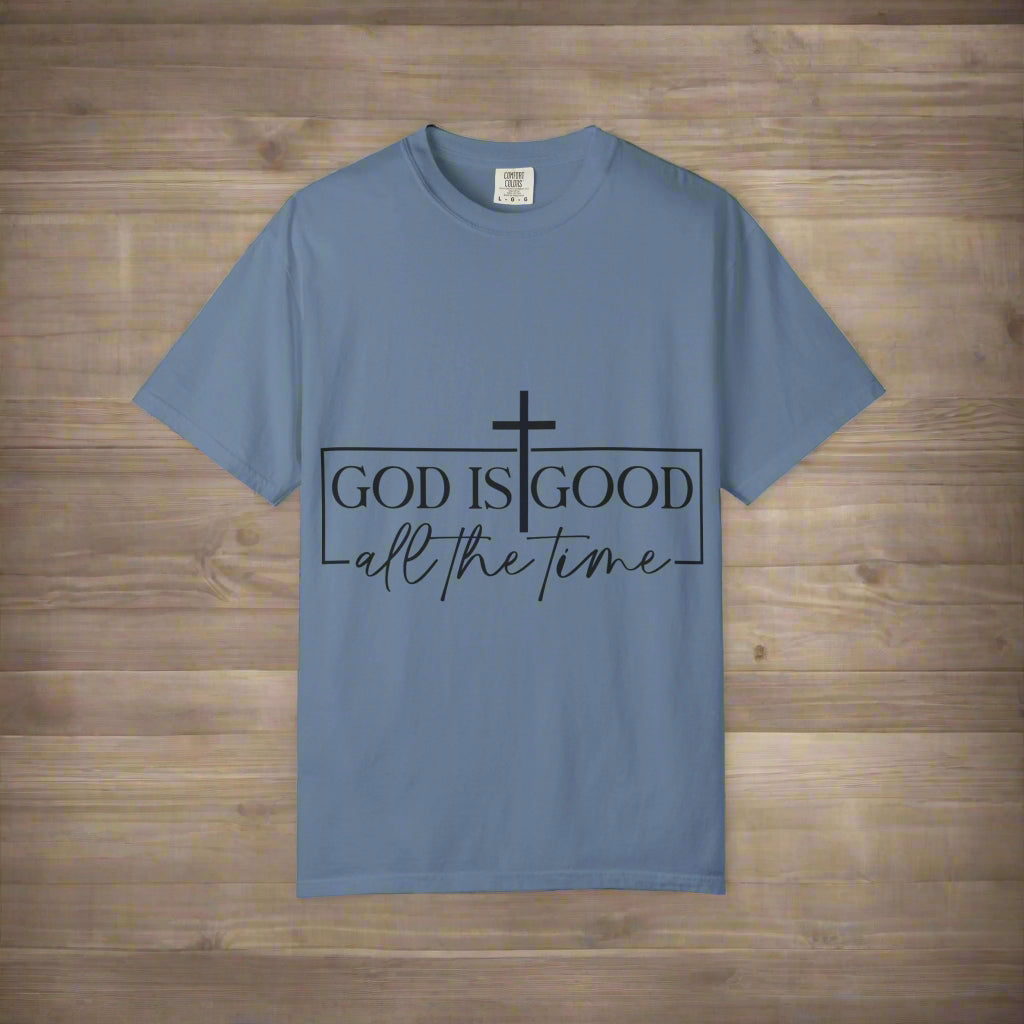 Inspirational Graphic Tee - 'God is Good' Unisex T-shirt for Faith, Casual Wear, Gifts, Church Events, Everyday Comfort