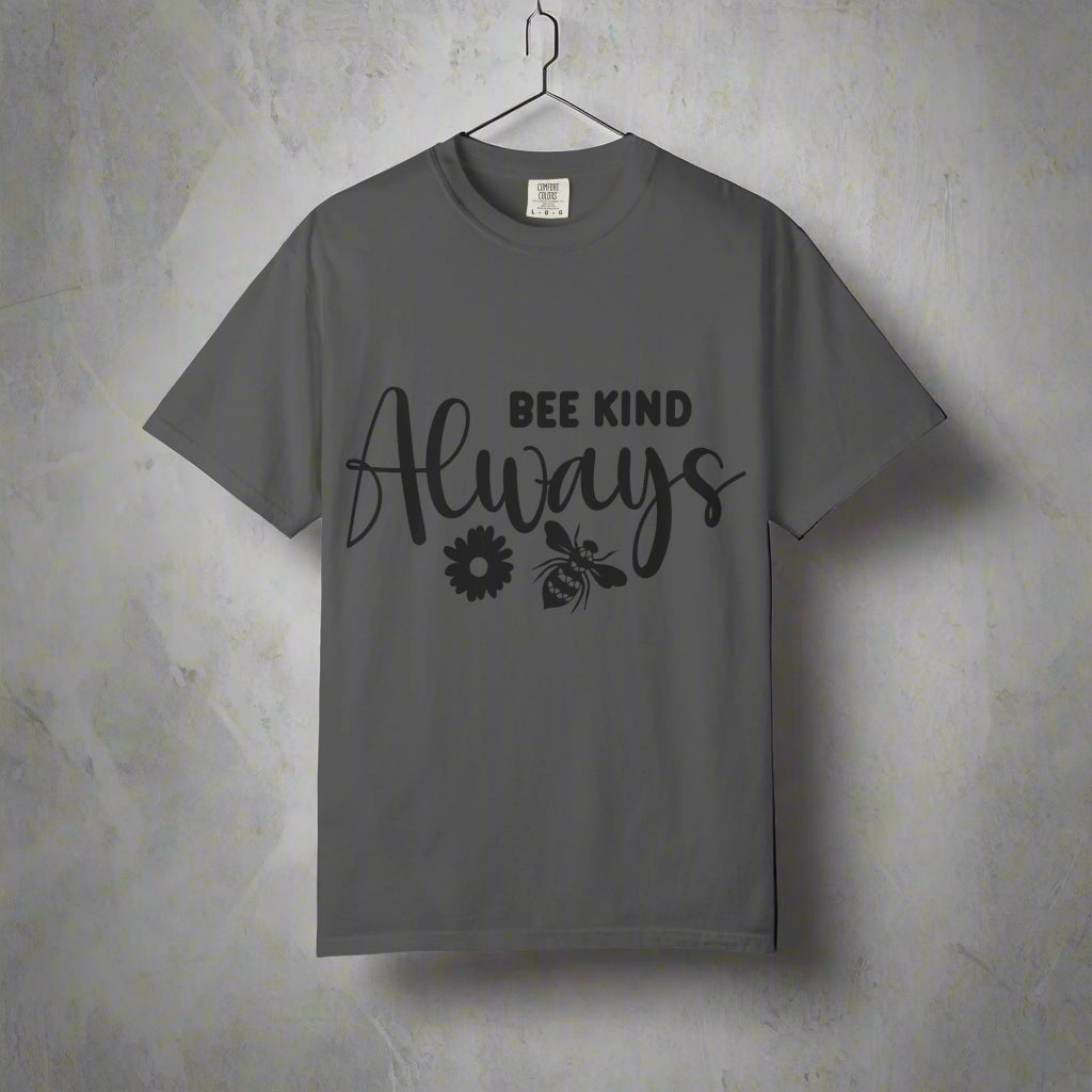 Bee Kind Unisex T-shirt, Positive Vibe Tee, Cute Gift for Her, Nature Lover's Apparel, Comfort Wear for Any Occasion