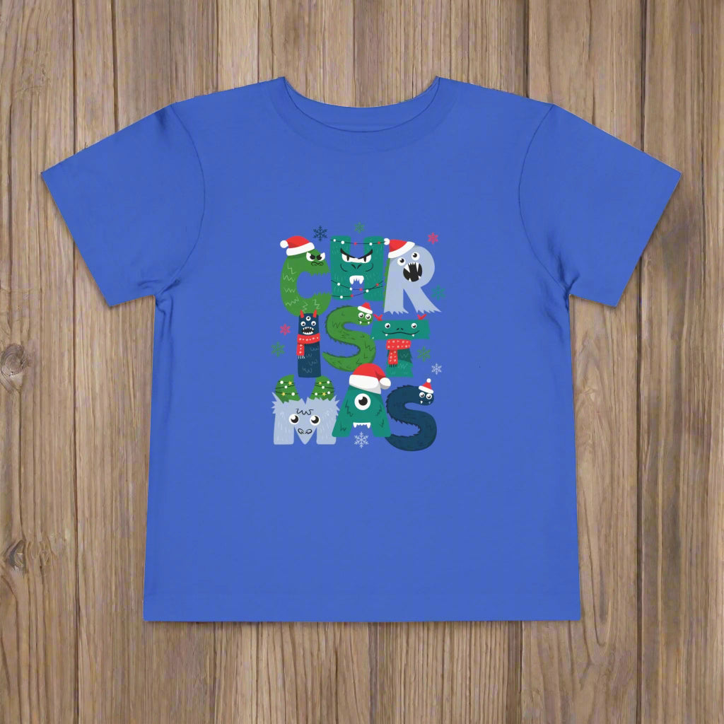 Cute Toddler Christmas Tee, Toddler Christmas Shirt, Holiday Outfit, Kids Christmas Apparel, Santa Tee, Winter Wear