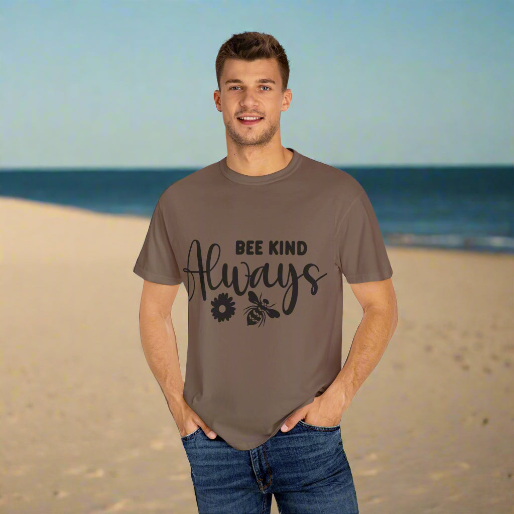 Bee Kind Unisex T-shirt, Positive Vibe Tee, Cute Gift for Her, Nature Lover's Apparel, Comfort Wear for Any Occasion