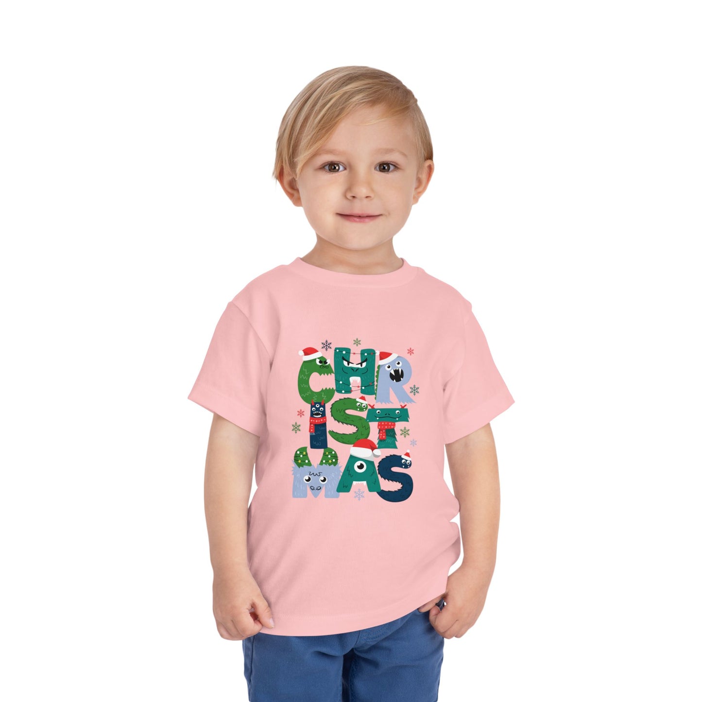 Cute Toddler Christmas Tee, Toddler Christmas Shirt, Holiday Outfit, Kids Christmas Apparel, Santa Tee, Winter Wear
