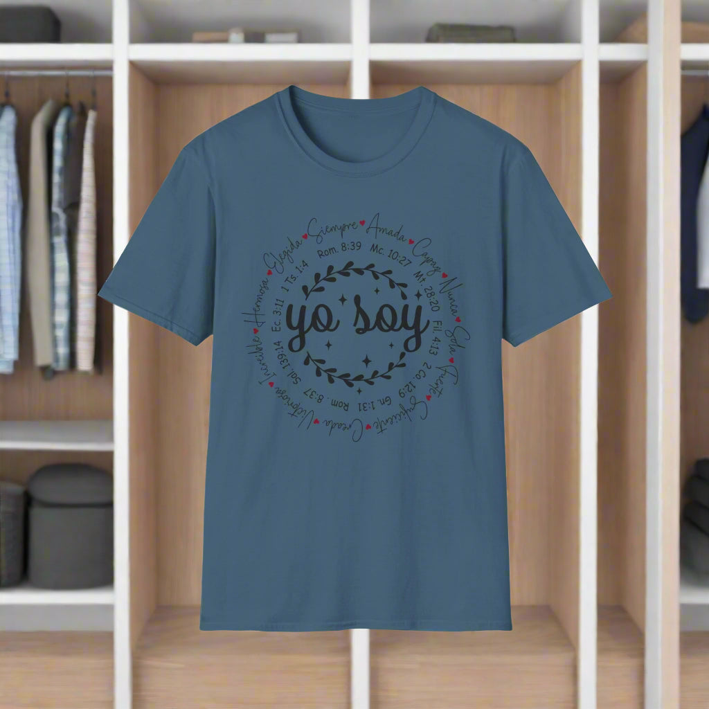Camiseta con cita inspiradora, camiseta unisex de estilo suave, camisa motivacional, regalo para amigos, ropa casual, moda de amor propio, regalo de cumpleaños