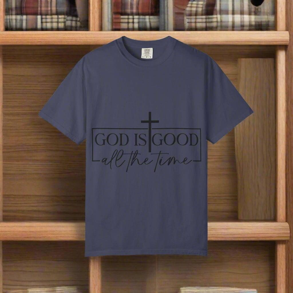 Inspirational Graphic Tee - 'God is Good' Unisex T-shirt for Faith, Casual Wear, Gifts, Church Events, Everyday Comfort