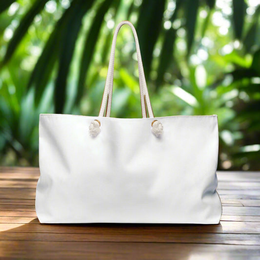 Bee Kind Weekender Bag | Eco-Friendly Tote for Travel, Beach, Gym, Gifts, Everyday Use