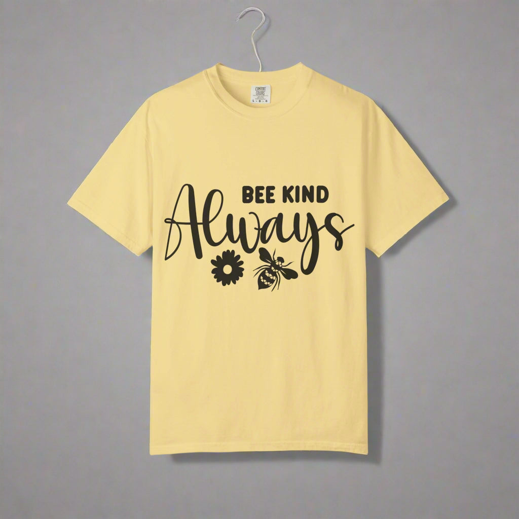 Bee Kind Unisex T-shirt, Positive Vibe Tee, Cute Gift for Her, Nature Lover's Apparel, Comfort Wear for Any Occasion