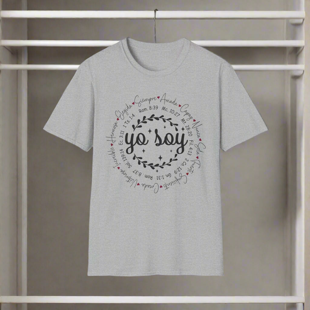 Camiseta con cita inspiradora, camiseta unisex de estilo suave, camisa motivacional, regalo para amigos, ropa casual, moda de amor propio, regalo de cumpleaños