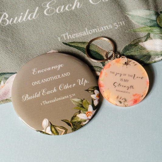 1 Thessalonians 5:11 And Nehemiah 8:10