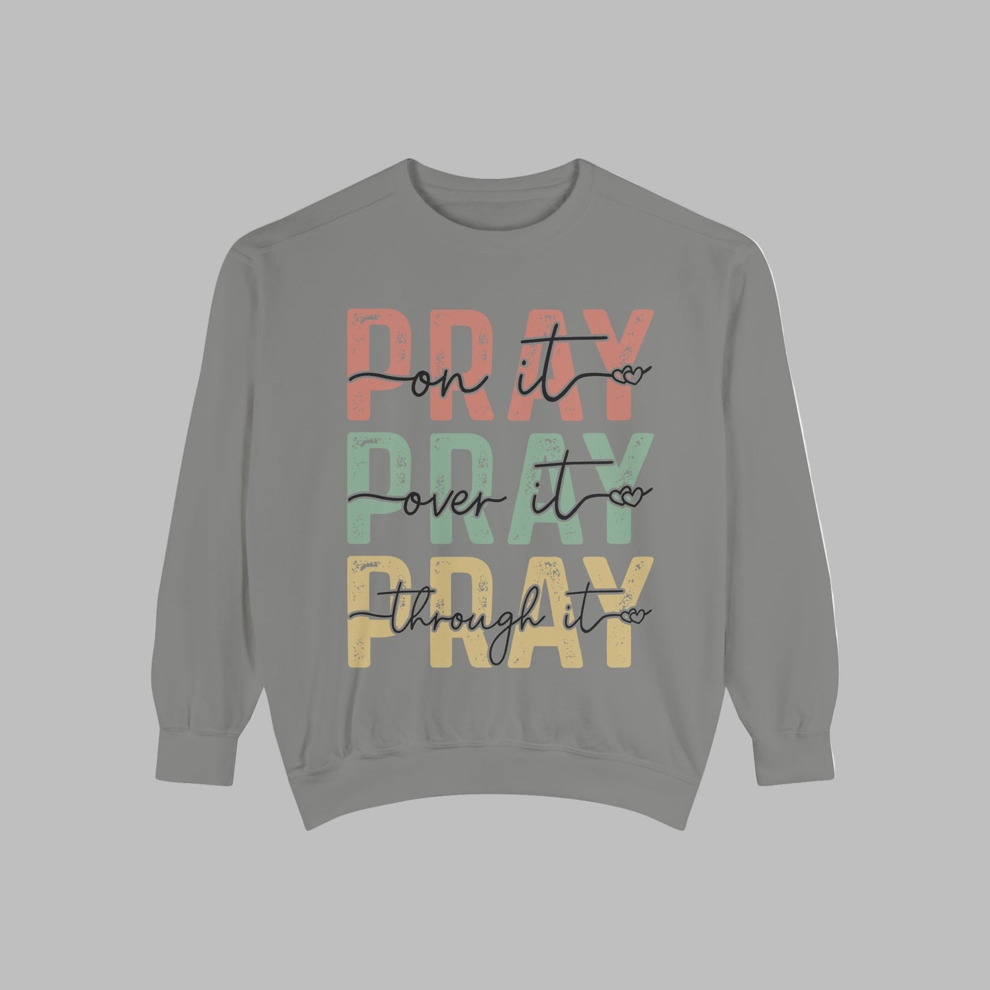 Spiritual Affirmation Sweatshirt, Cozy Pray Design, Unisex Sweatshirt for Comfort, Faith-Inspired Gift, Ideal for Everyday Wear, [...]
