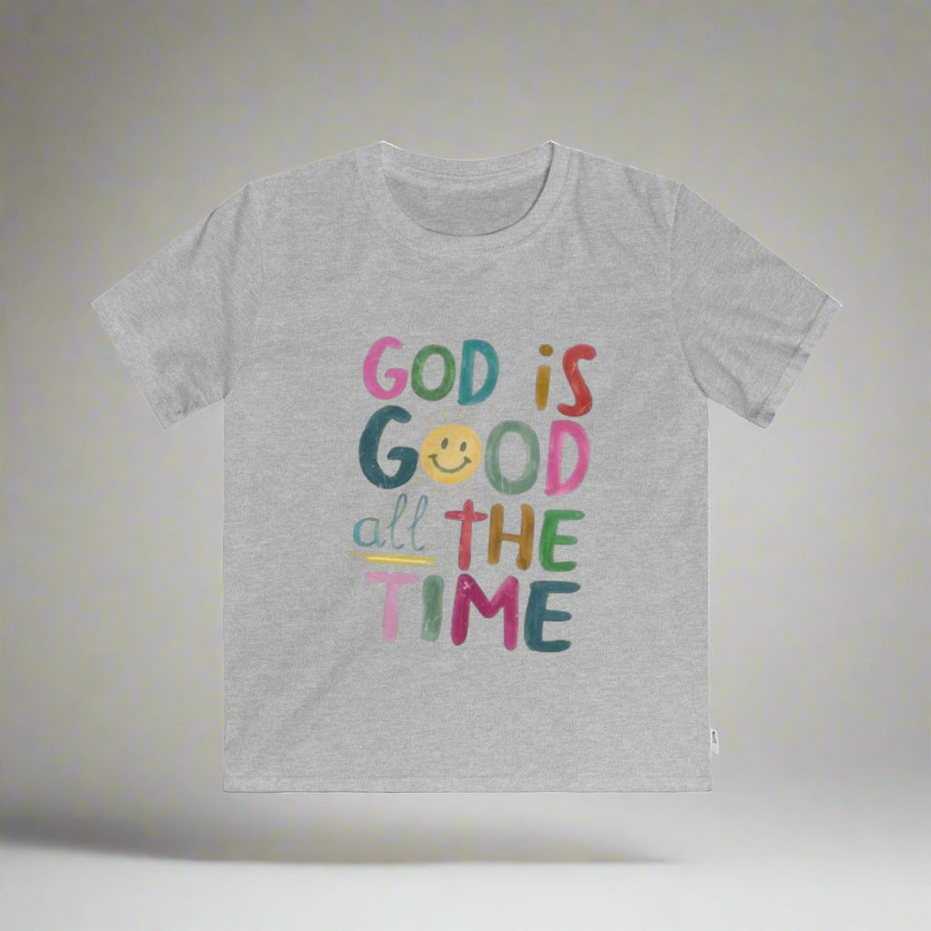 Kids Inspirational Tee, God is Good T-Shirt, Cute Faith Shirt, Colorful Kids Apparel, Gifts for Children, Faith-Based Tops, [...]