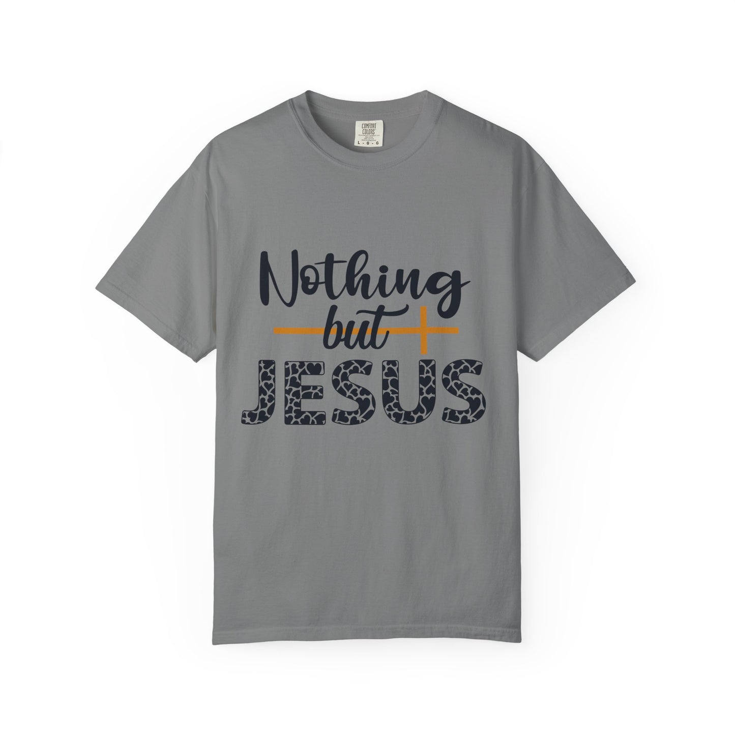 Nothing But Jesus T-shirt | Faith-Based Unisex Tee | Spiritual Gift for Christians | Devotional Wear | Casual Church Shirt | [...]