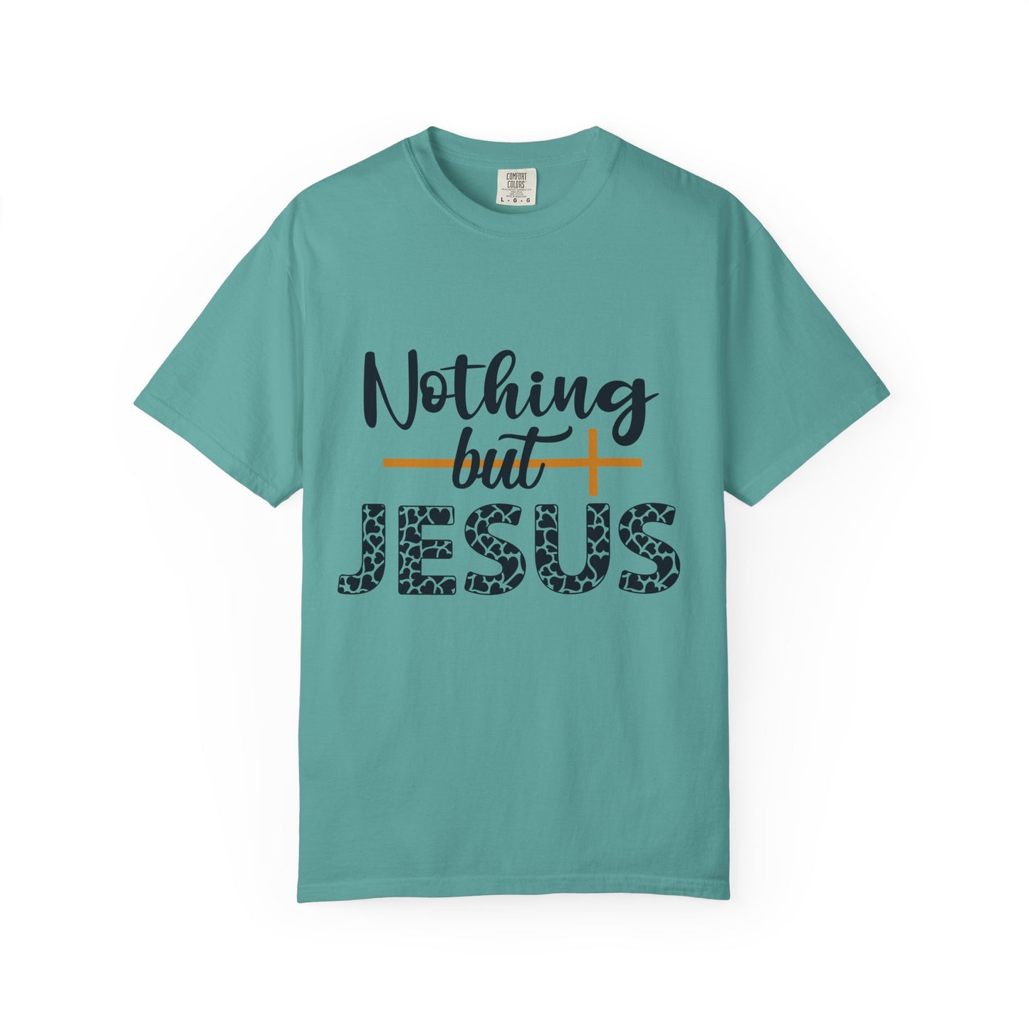 Nothing But Jesus T-shirt | Faith-Based Unisex Tee | Spiritual Gift for Christians | Devotional Wear | Casual Church Shirt | [...]