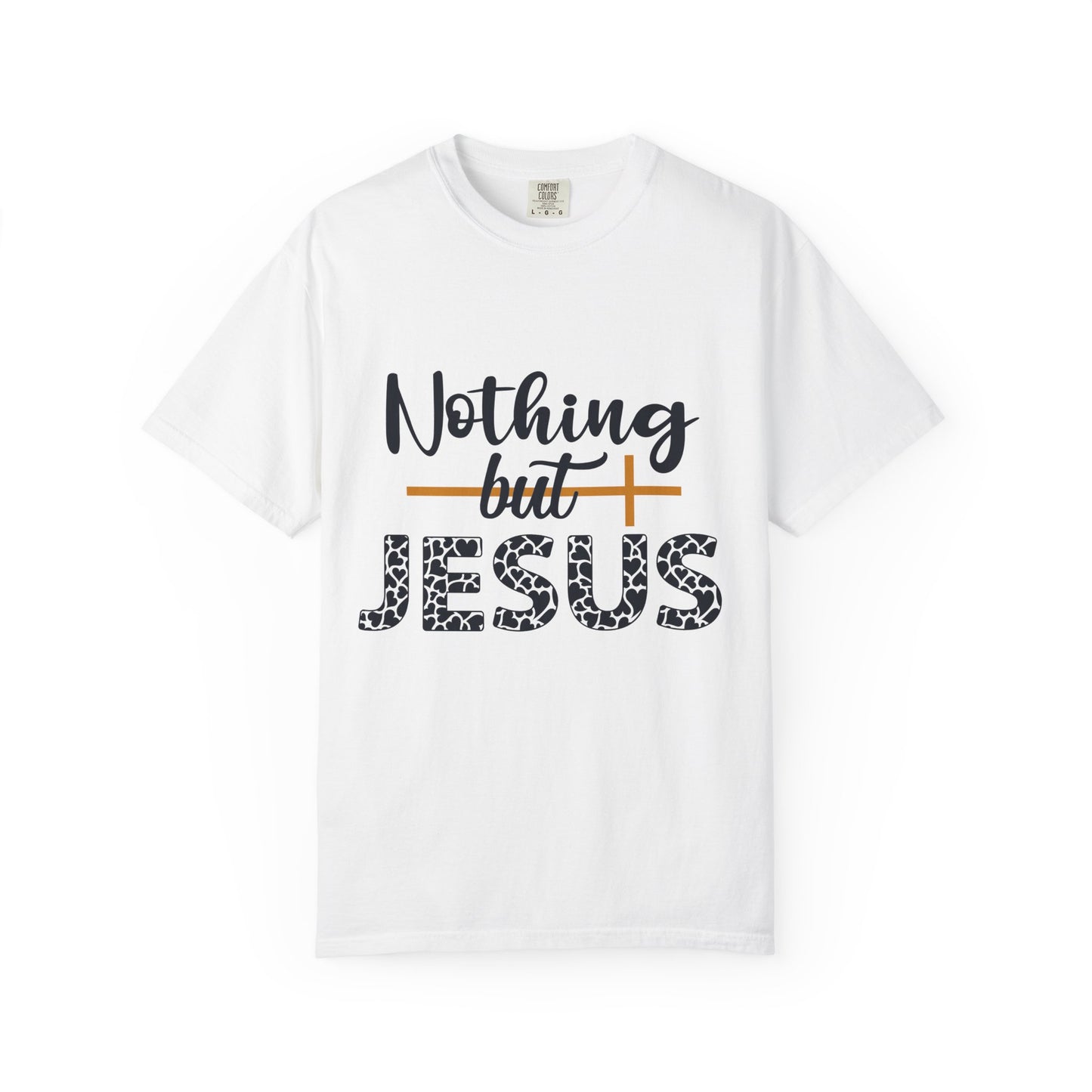 Nothing But Jesus T-shirt | Faith-Based Unisex Tee | Spiritual Gift for Christians | Devotional Wear | Casual Church Shirt | [...]