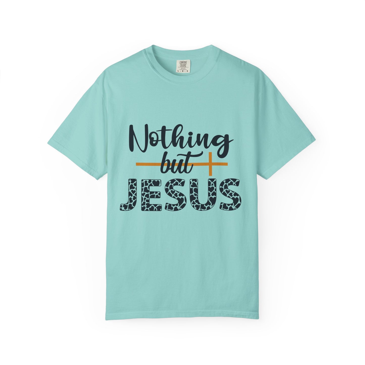 Nothing But Jesus T-shirt | Faith-Based Unisex Tee | Spiritual Gift for Christians | Devotional Wear | Casual Church Shirt | [...]