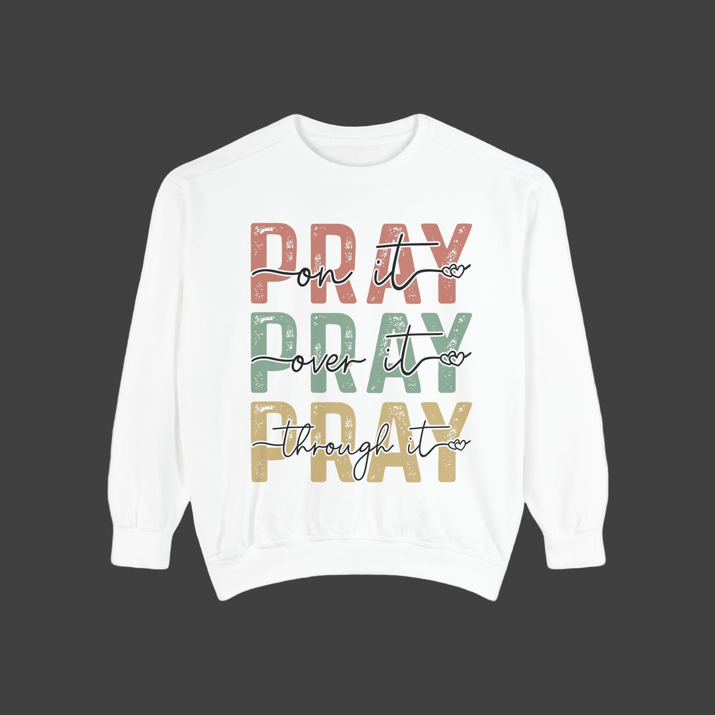 Spiritual Affirmation Sweatshirt, Cozy Pray Design, Unisex Sweatshirt for Comfort, Faith-Inspired Gift, Ideal for Everyday Wear, [...]