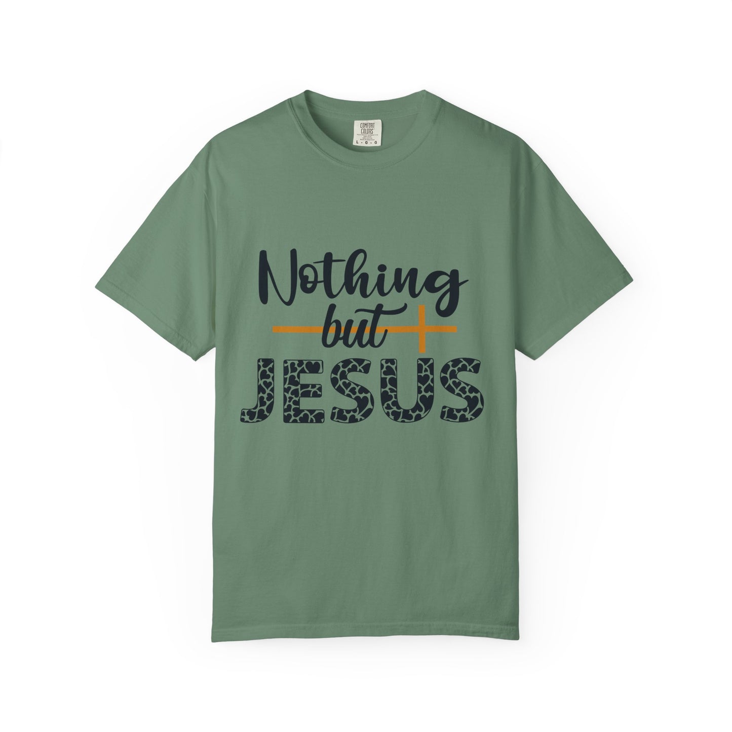 Nothing But Jesus T-shirt | Faith-Based Unisex Tee | Spiritual Gift for Christians | Devotional Wear | Casual Church Shirt | [...]
