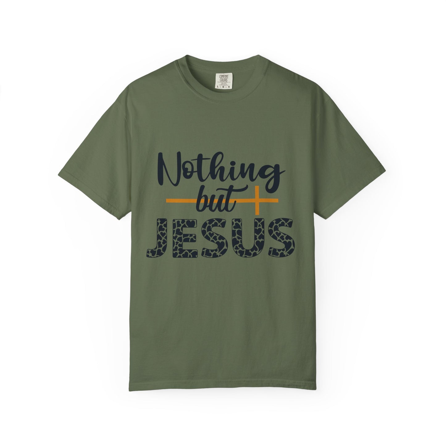 Nothing But Jesus T-shirt | Faith-Based Unisex Tee | Spiritual Gift for Christians | Devotional Wear | Casual Church Shirt | [...]