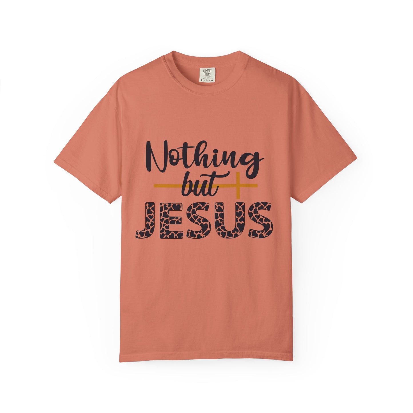 Nothing But Jesus T-shirt | Faith-Based Unisex Tee | Spiritual Gift for Christians | Devotional Wear | Casual Church Shirt | [...]