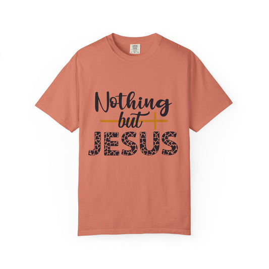 Nothing But Jesus T-shirt | Faith-Based Unisex Tee | Spiritual Gift for Christians | Devotional Wear | Casual Church Shirt | [...]