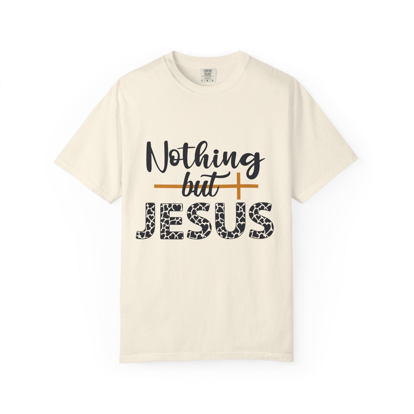 Nothing But Jesus T-shirt | Faith-Based Unisex Tee | Spiritual Gift for Christians | Devotional Wear | Casual Church Shirt | [...]