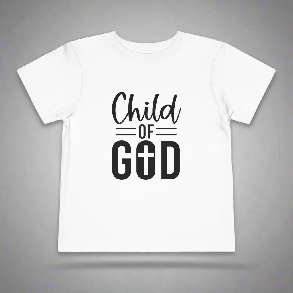 Toddler Short Sleeve Tee - Child of God T-Shirt, Faith-Based Apparel, Christening Gift, Kids' Spiritual Wear, Toddler Christian [...]