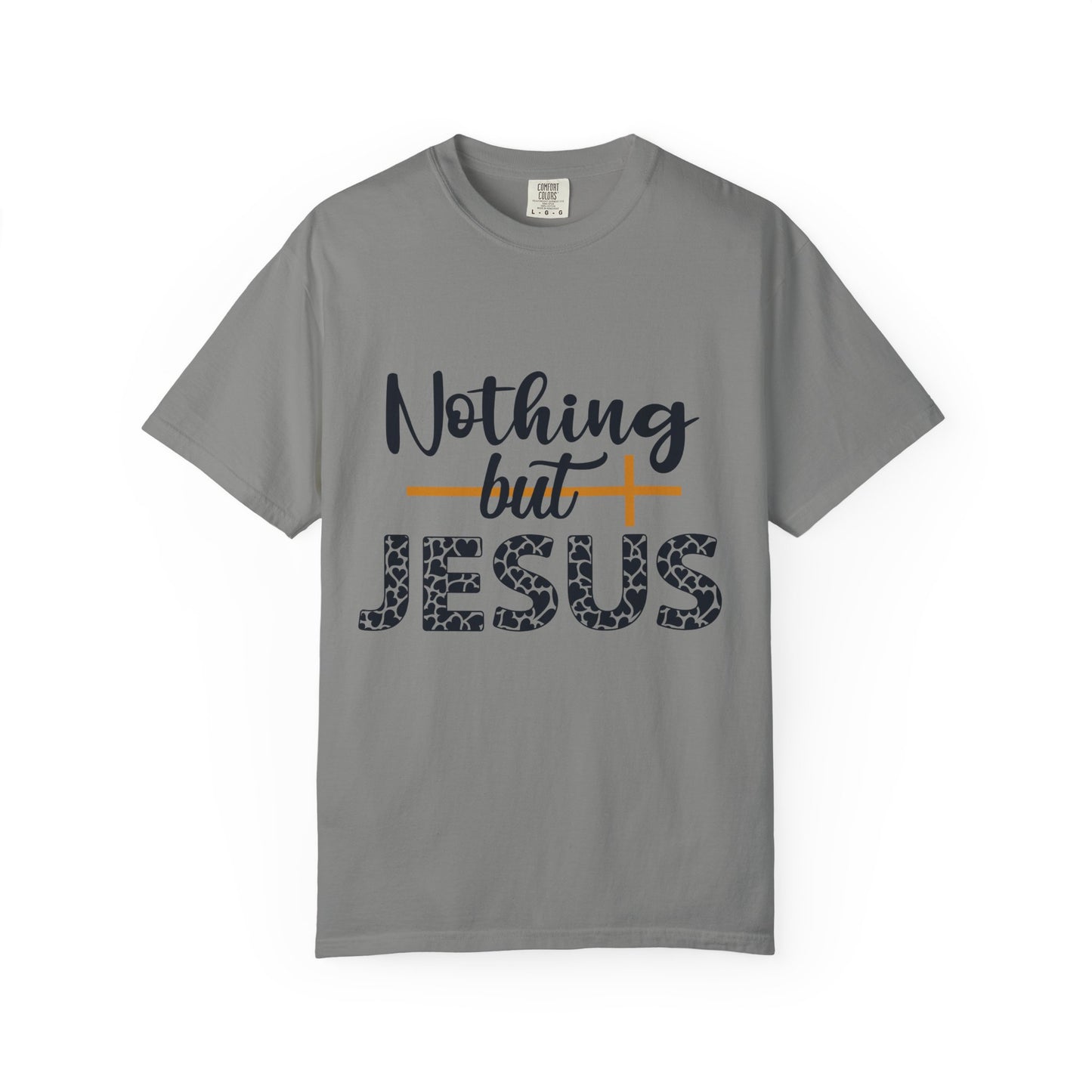 Nothing But Jesus T-shirt | Faith-Based Unisex Tee | Spiritual Gift for Christians | Devotional Wear | Casual Church Shirt | [...]